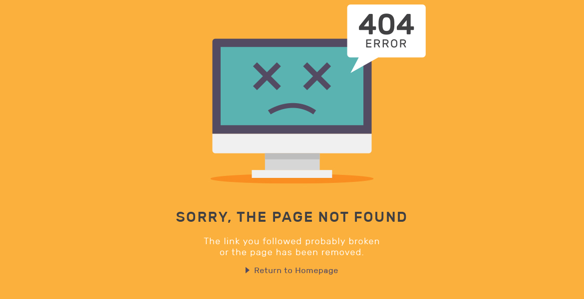 Error 404 - Page Not Found