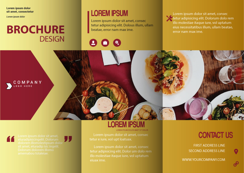 Three Fold Brochure Design Sample