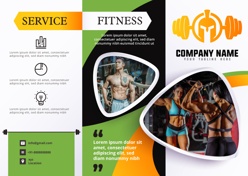 Three Fold Brochure Design Sample