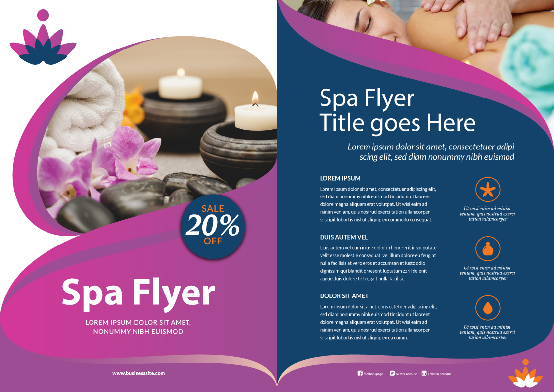 Two Fold Brochure Design Sample